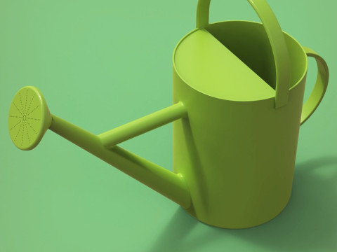 じょうろ 3Dプリントモデル