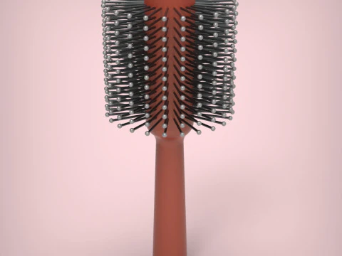 Hair Brush 3D Print Model