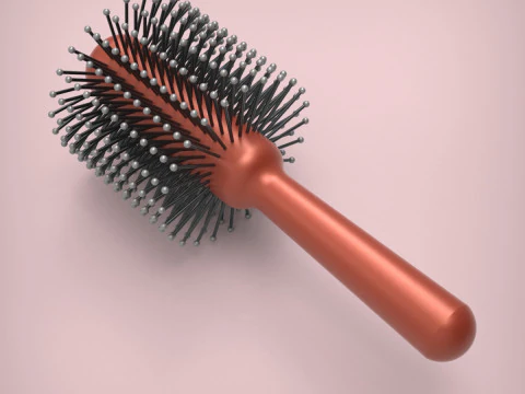 Hair Brush 3D Print Model