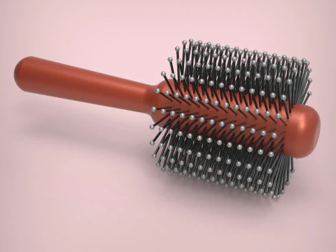 Hair Brush 3D Print Model