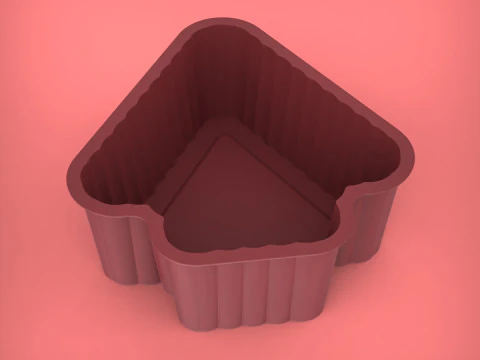 Muffin Cup 3D Print Model
