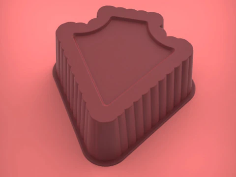 Muffin Cup 3D Print Model