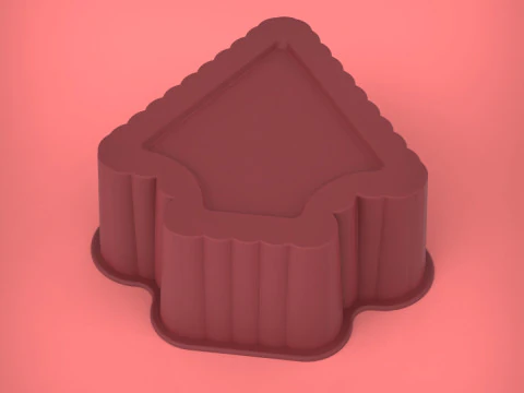 Muffin Cup 3D Print Model