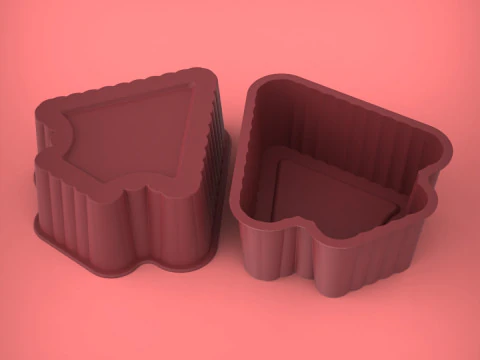 Muffin Cup 3D Print Model