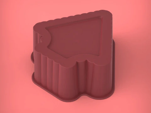 Muffin Cup 3D Print Model