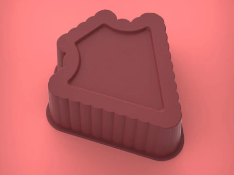Muffin Cup 3D Print Model