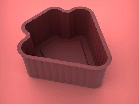 Muffin Cup 3D Print Model