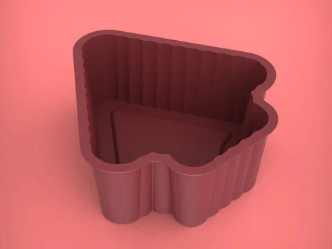 Muffin Cup 3D Print Model