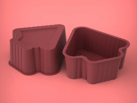 Muffin Cup 3D Print Model