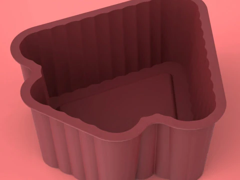 Muffin Cup 3D Print Model
