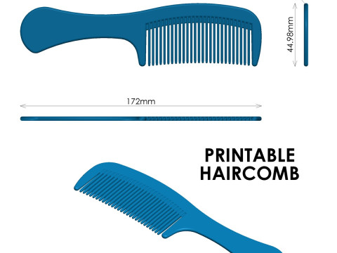 peine Modelo de impresión 3D