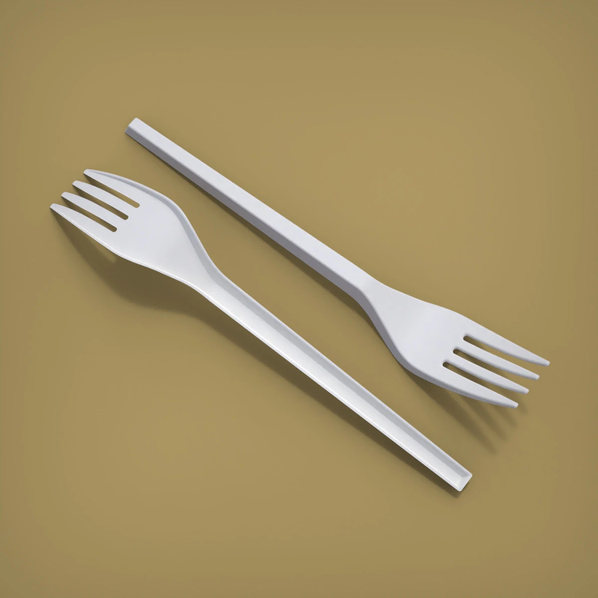 Fork 3D Print Model .c4d .max .obj .3ds .fbx .stl .blend