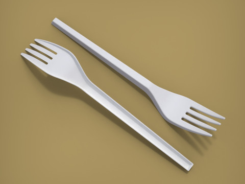 Çatal 3D Baskı Modeli