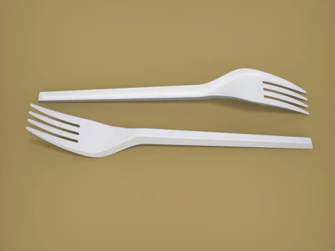Fork 3D Print Model