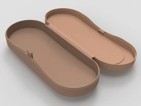 Glassses Case 3D Print Model