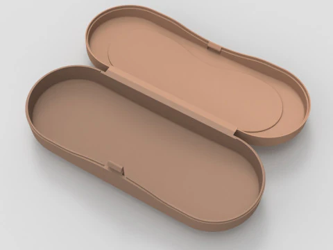 Glassses Case 3D Print Model