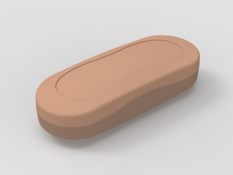 Estojo de óculos Modelo de Impressão 3D