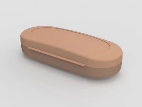 Glassses Case 3D Print Model