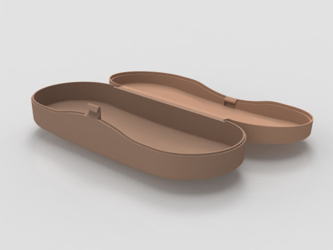 Estojo de óculos Modelo de Impressão 3D