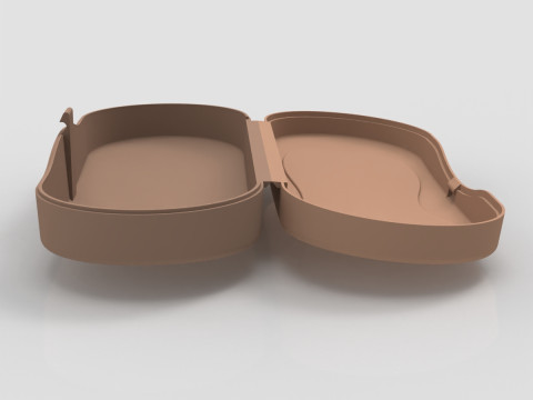 Estojo de óculos Modelo de Impressão 3D