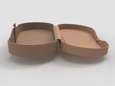 Glassses Case 3D Print Model
