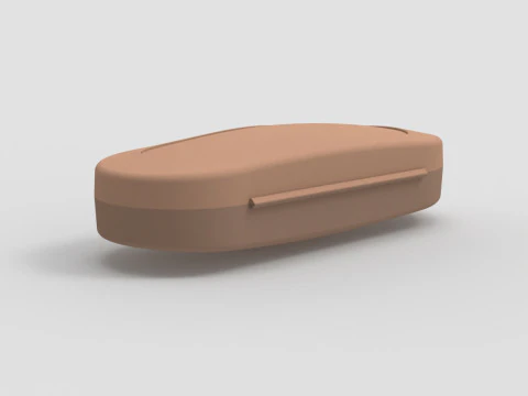 Glassses Case 3D Print Model