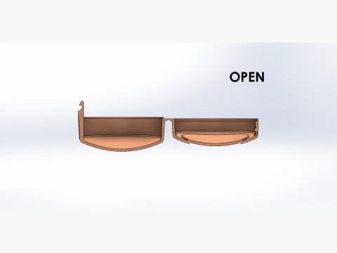 Estojo de óculos Modelo de Impressão 3D