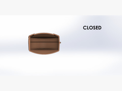 Estojo de óculos Modelo de Impressão 3D