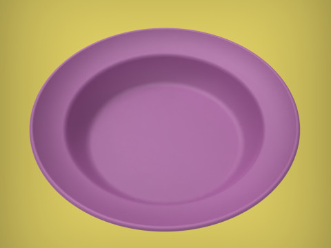 Plate 3D Print Model