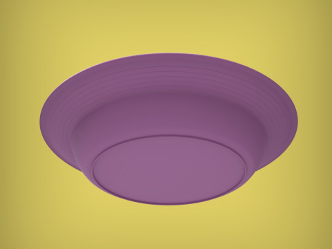 Plate 3D Print Model