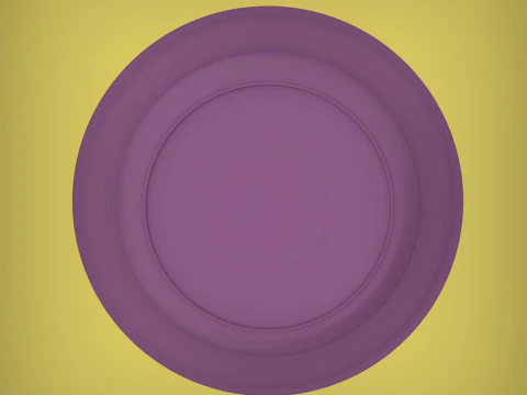 Plaka 3D Baskı Modeli