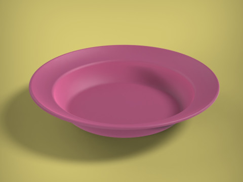 Plate 3D Print Model