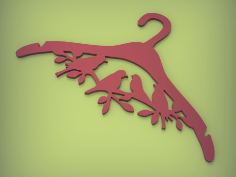 Percha de tela Modelo de impresión 3D