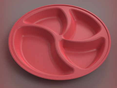 Scheidingsplaat 3D printmodel