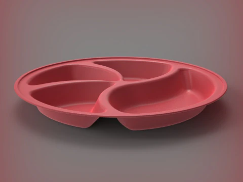 Partition Plate 3D Print Model