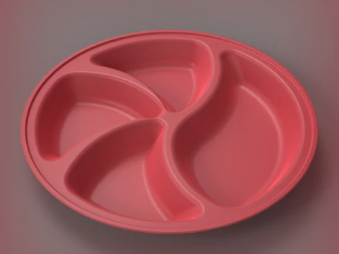 Partition Plate 3D Print Model