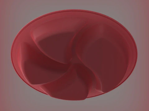 Partition Plate 3D Print Model