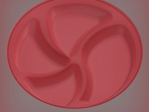 Partition Plate 3D Print Model