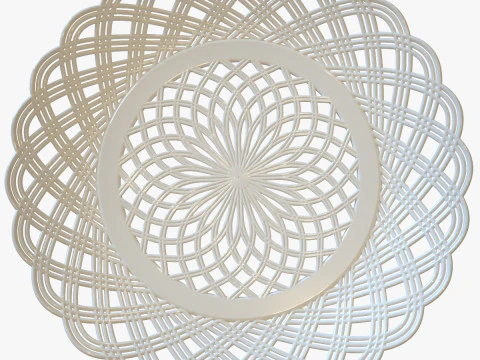 Plato decorativo Modelo de impresión 3D