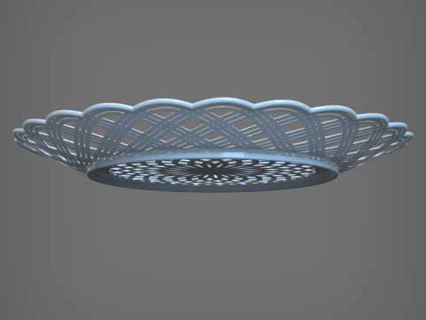 装饰板 3D 打印模型