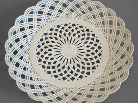 Plato decorativo Modelo de impresión 3D