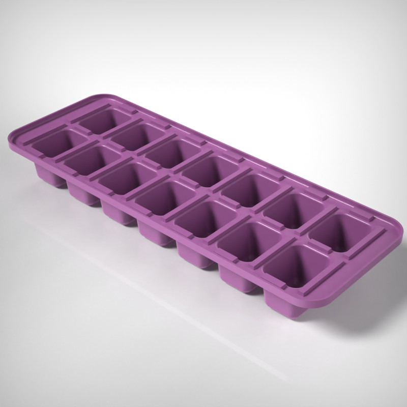 冰块托盘 3D 打印模型 .c4d .max .obj .3ds .fbx .stl .blend 