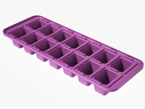 Vassoio per cubetti di ghiaccio Modello di stampa 3D