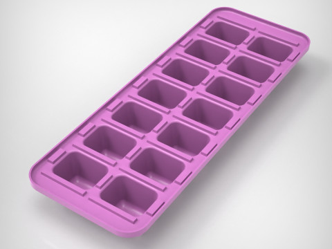 冰块托盘 3D 打印模型