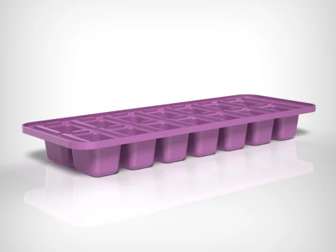 Vassoio per cubetti di ghiaccio Modello di stampa 3D