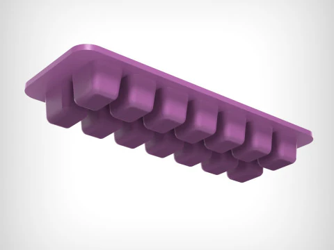 Vassoio per cubetti di ghiaccio Modello di stampa 3D