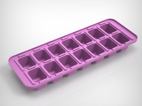 冰块托盘 3D 打印模型
