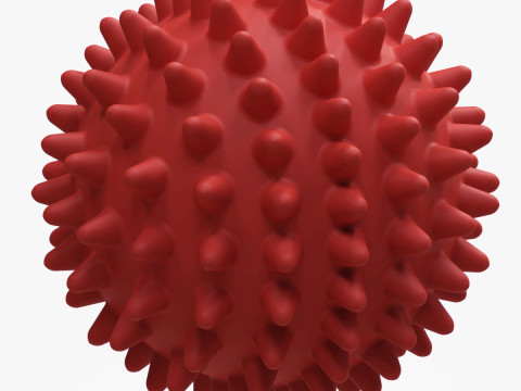 Масажний м'яч з шипами 3D Принт Модель