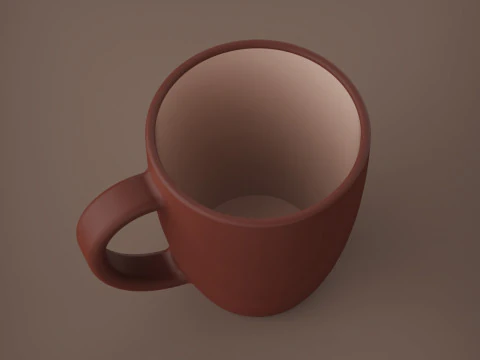 Taza Modelo de impresión 3D