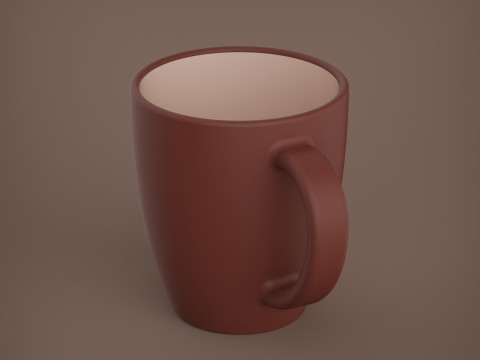 Cangkir Model Cetak 3D